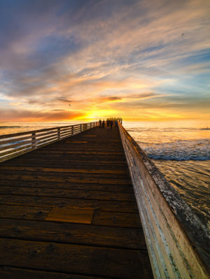 Wooden Crystal Pier - Pacific Beach San Diego