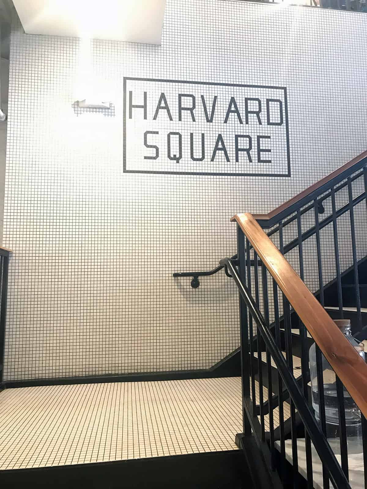 Inside the black and white aesthetic of Tatte Bakery in Harvard Square