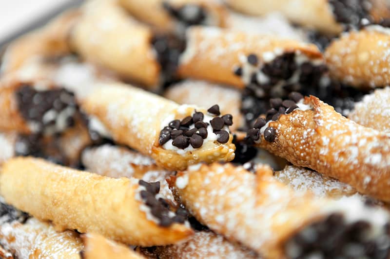 Cannolis - A popular dessert and pastry in the North End
