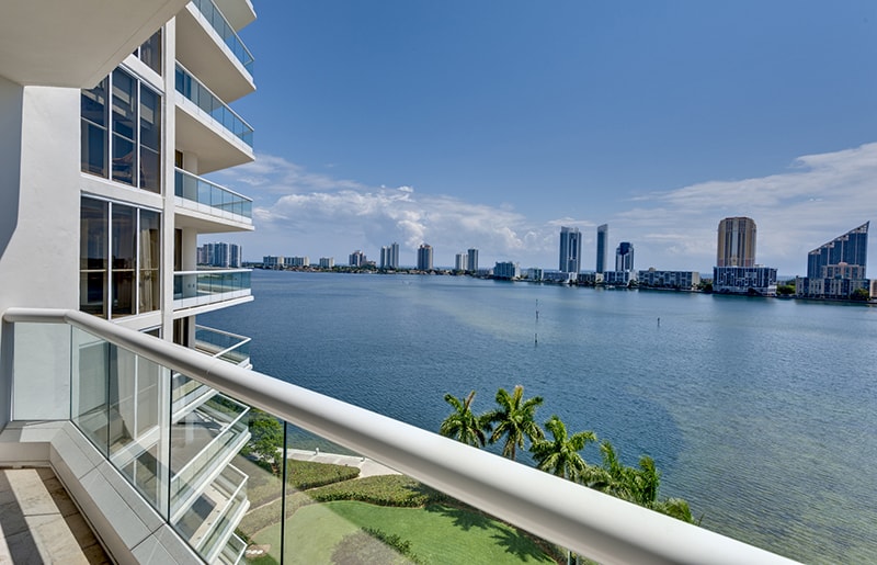 View of Miami Beach from an Oceanfront balcony - a great place for a Miami Girls Getaway!