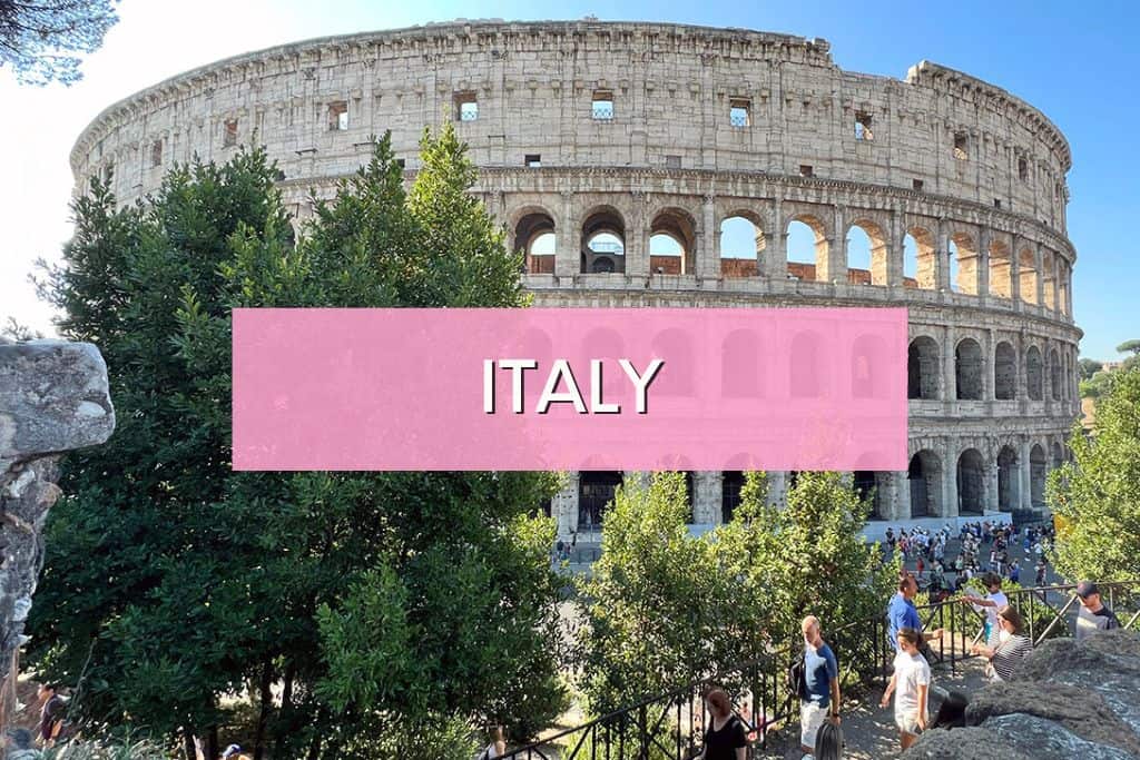 Rome Colosseum - a top activity in Italy 